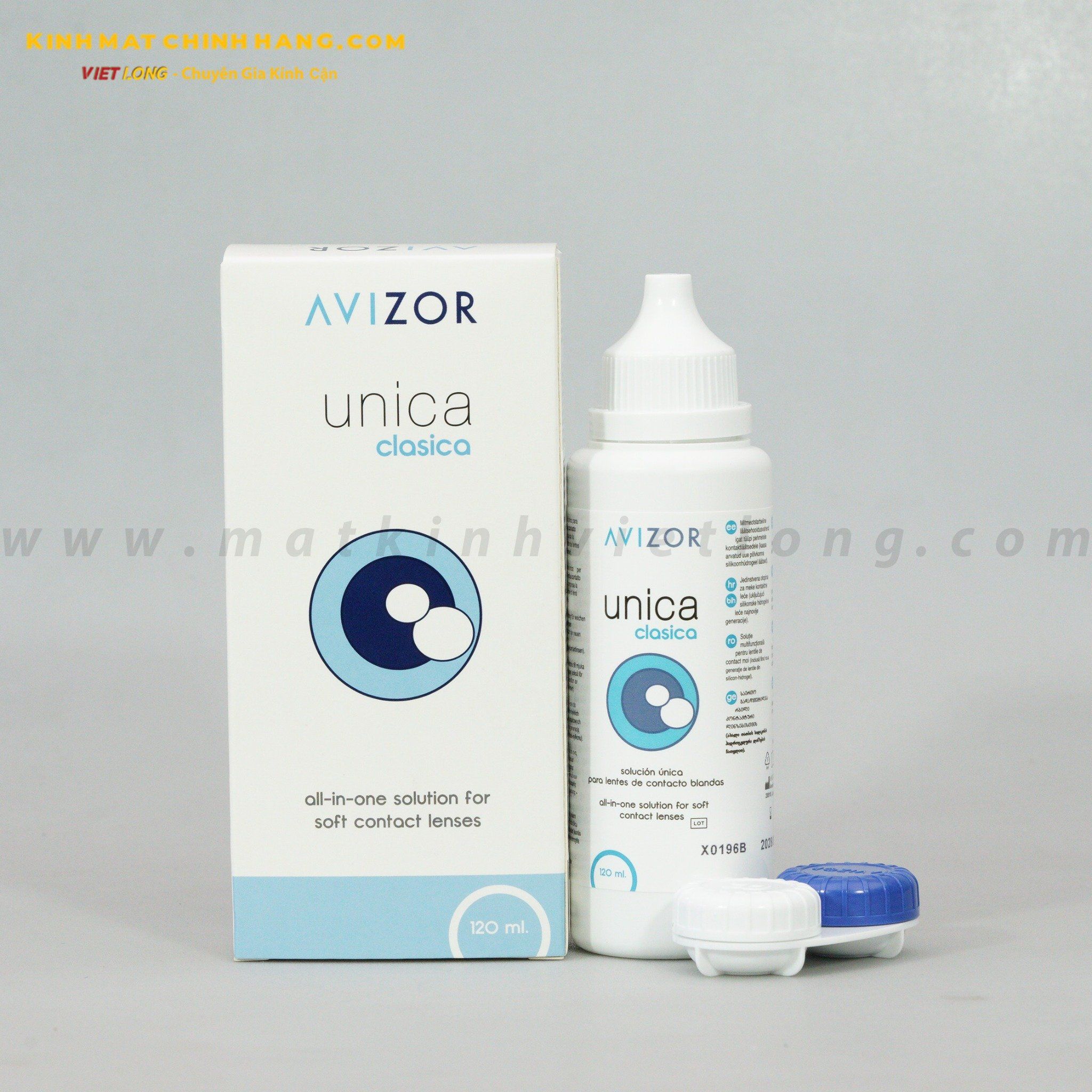  NƯỚC NGÂM AVIZOR UNICA CLASICA 120ML 