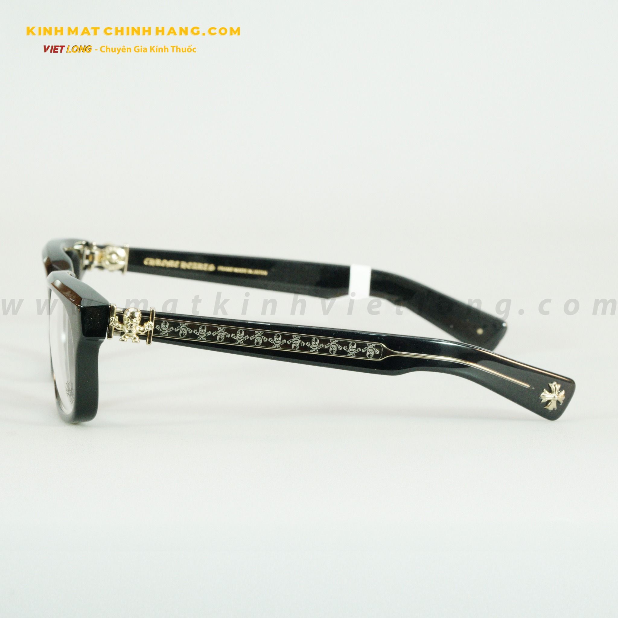  GỌNG KÍNH CHROME HEARTS 168438 