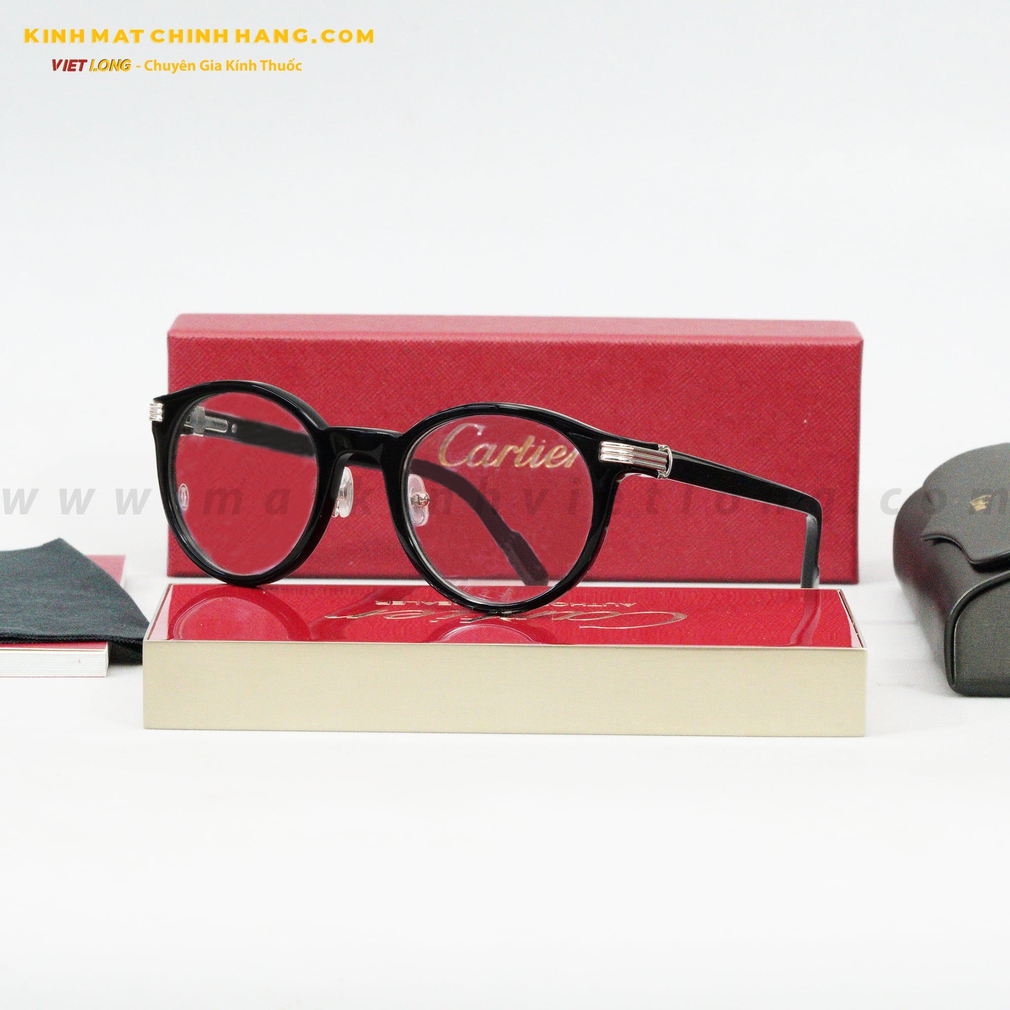  GỌNG KÍNH CARTIER CT0312O-001 50-22 