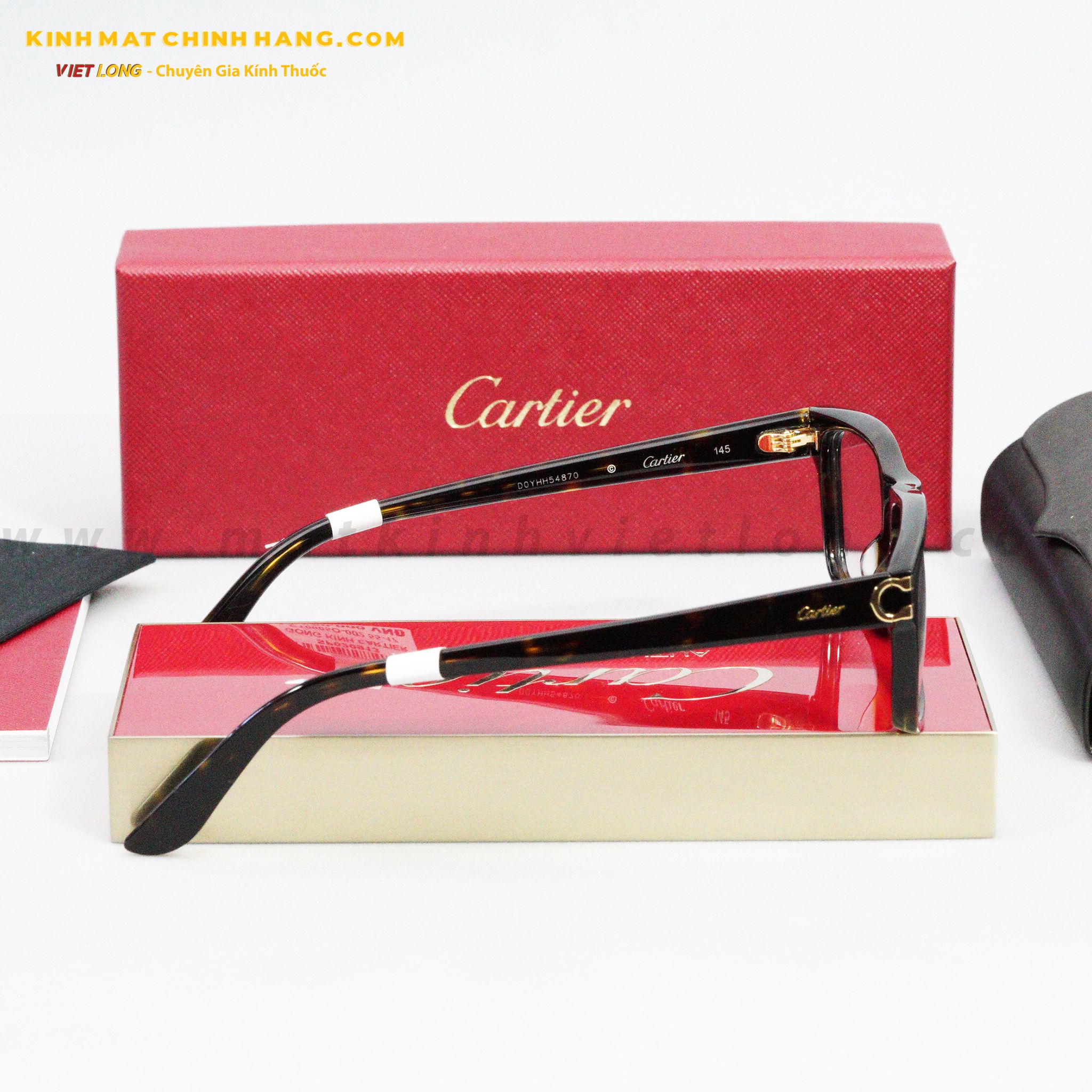  GỌNG KÍNH CARTIER CT0005O-002 55-17 