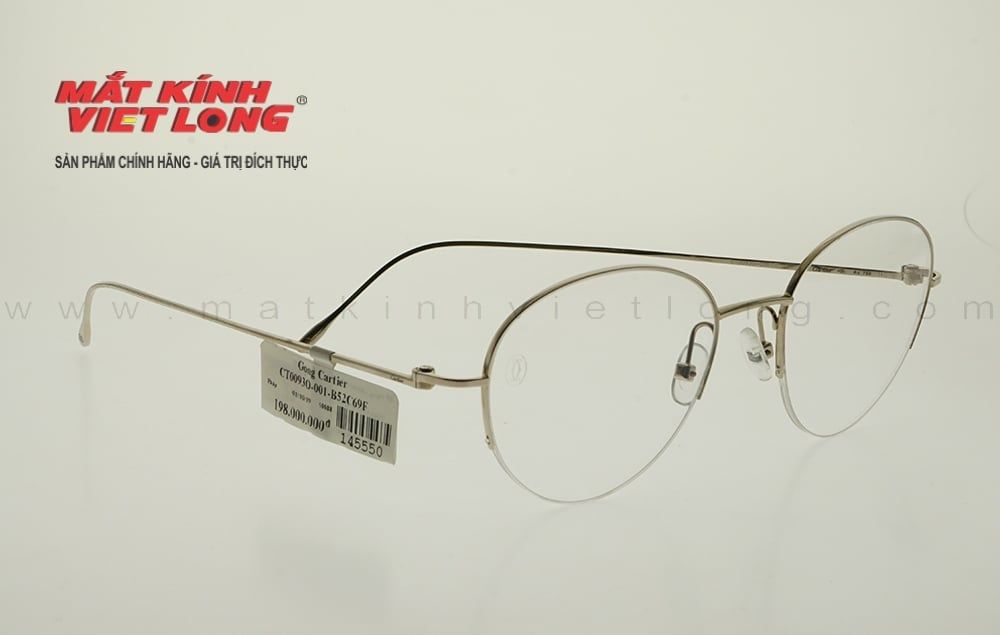  GỌNG KÍNH CARTIER CT0093O-001-B52C69F 