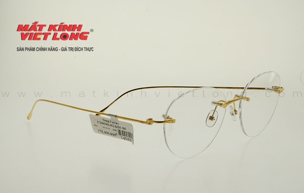  GỌNG KÍNH CARTIER CT0094O-002-B35C38F 