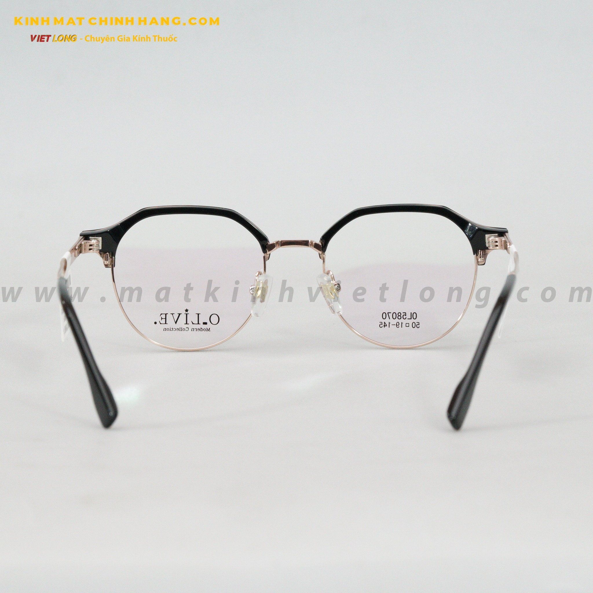  GỌNG KÍNH OLIVE MS-58070-C18 50-19 