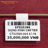  GỌNG KÍNH CARTIER CT0259O-004 57-18 