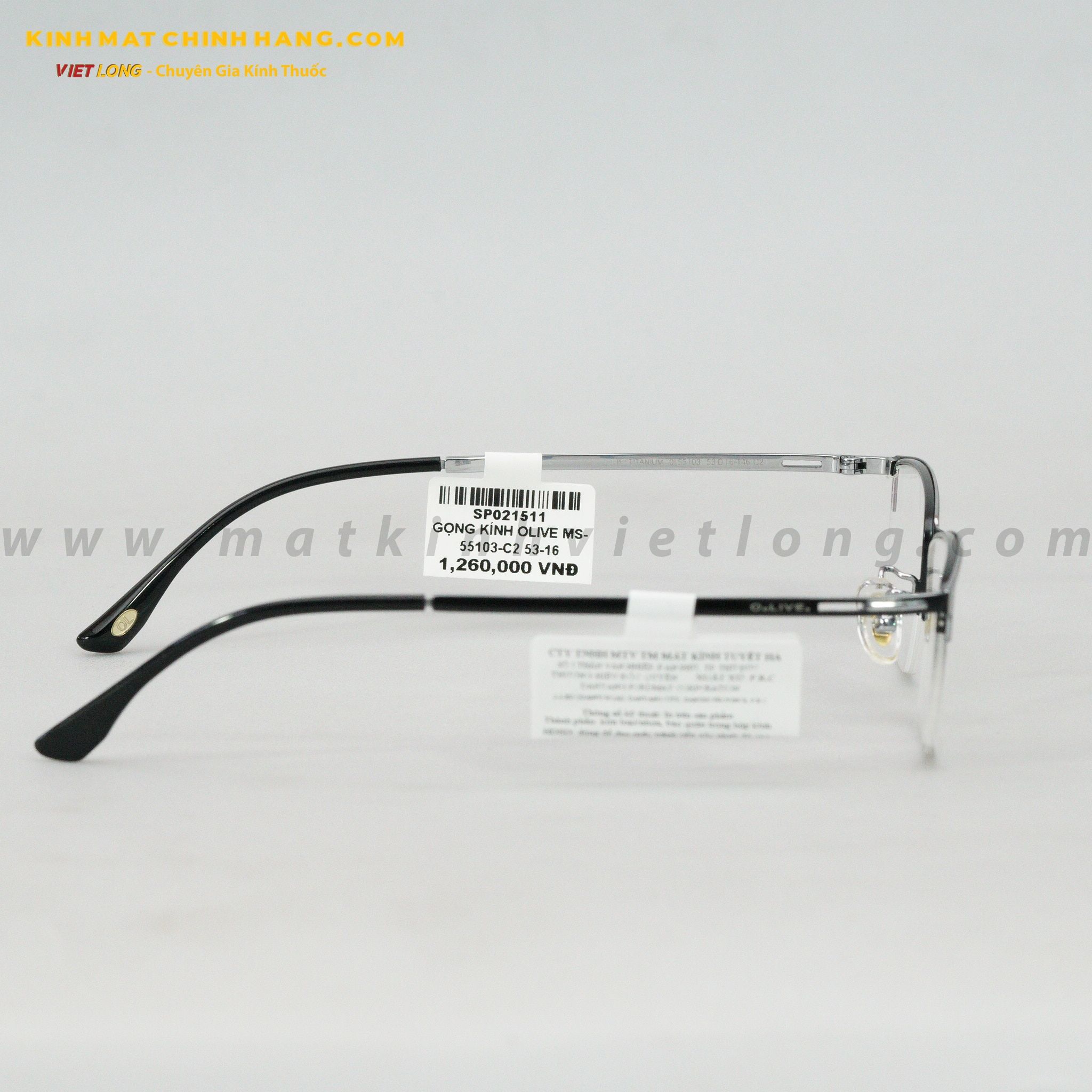  GỌNG KÍNH OLIVE MS-55103-C2 53-16 