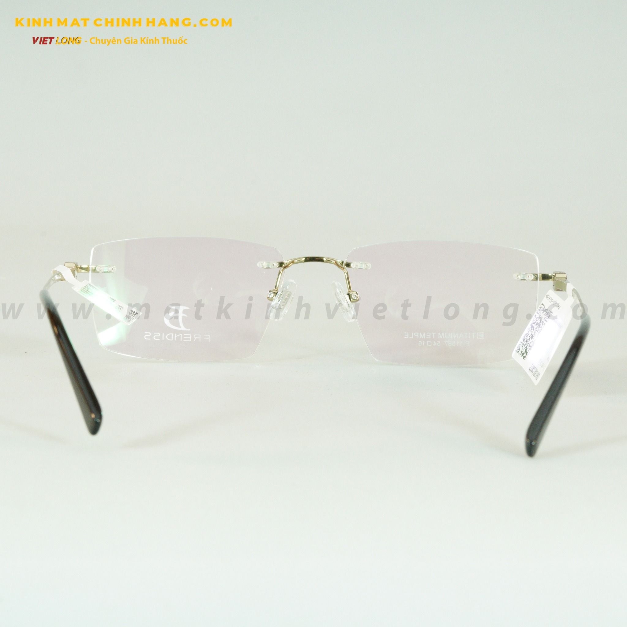  GỌNG KÍNH ONE WAY TITANIUM F11587-C1 54-16 