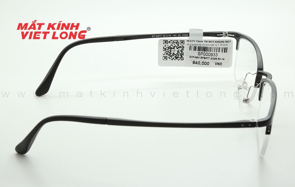  GỌNG KÍNH EXFASH EF6477-C026 52-16 