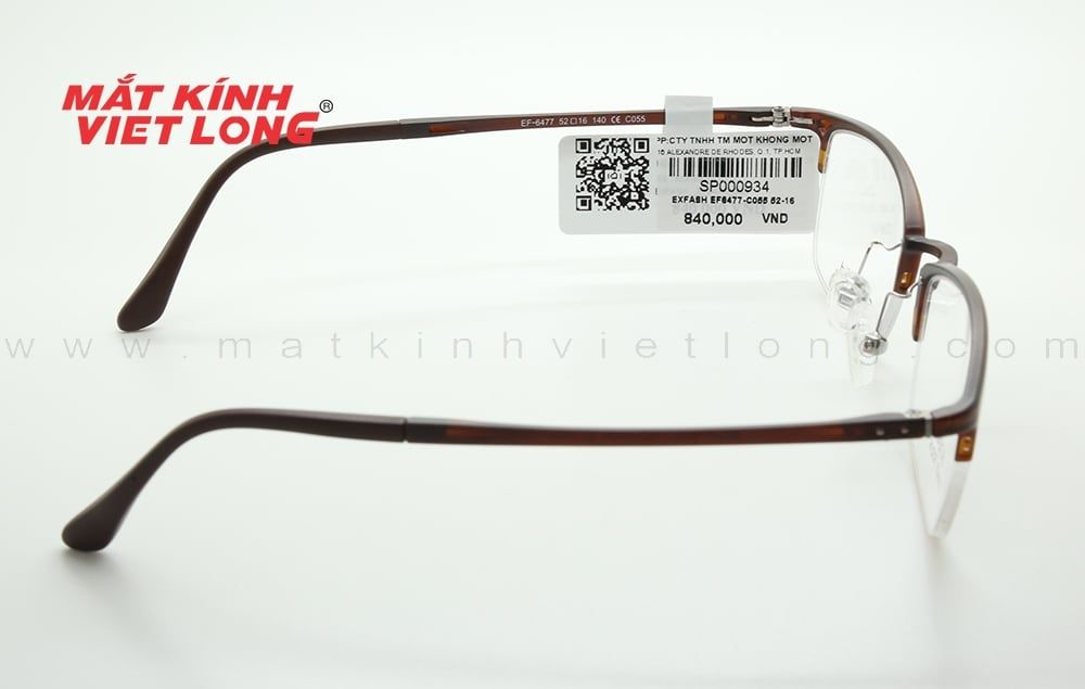  GỌNG KÍNH EXFASH EF6477-C055 52-16 