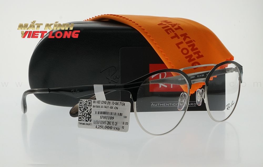  GỌNG KÍNH RAYBAN RB3545V-2861 51-20 