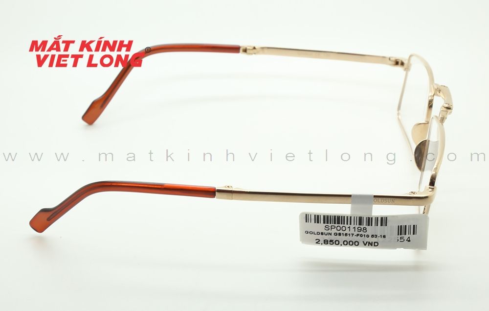  GỌNG KÍNH GOLDSUN GS1517-F010 53-16 