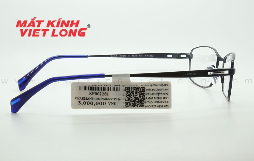  GỌNG KÍNH CHARMANT CH10298-NV 55-16 