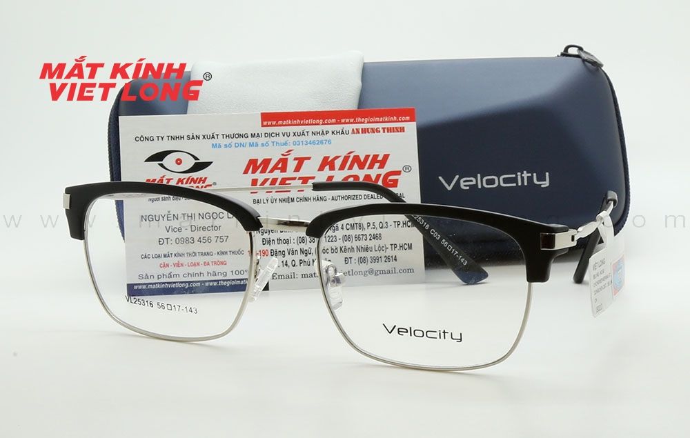  GỌNG KÍNH VELOCITY VL25316-C03 56-17 