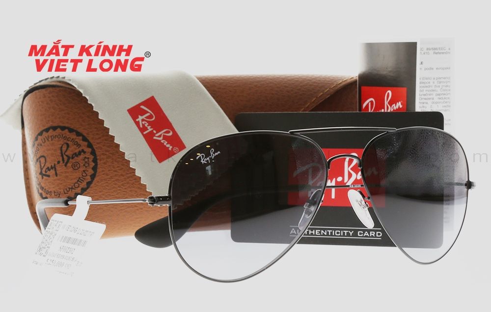  KÍNH MÁT RAYBAN RB3558-002/8G 58-14 