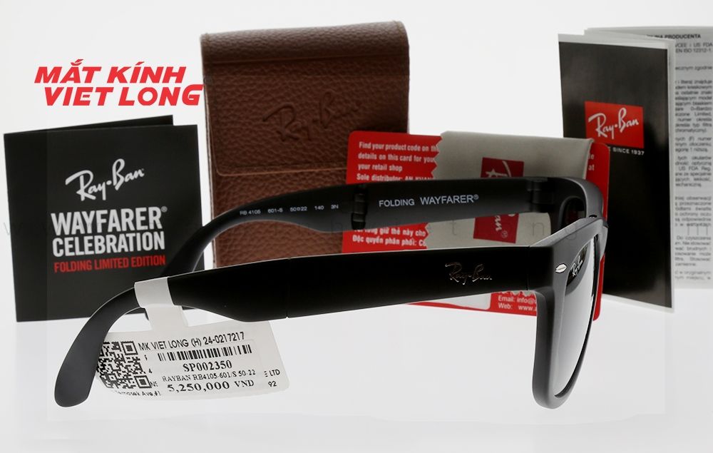  KÍNH MÁT RAYBAN RB4105-601/S 50-22 