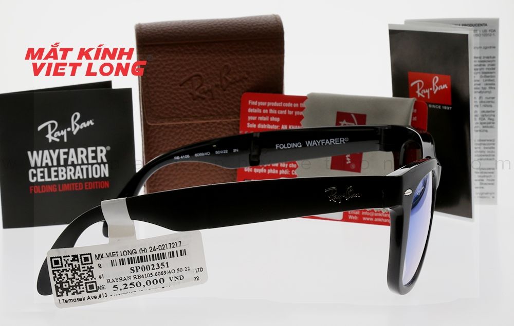  KÍNH MÁT RAYBAN RB4105-6069/4O 50-22 