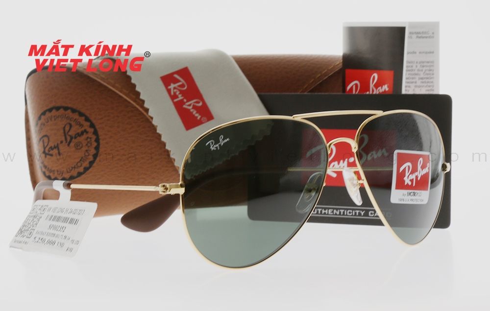  KÍNH MÁT RAYBAN RB3558-001/71 58-14 