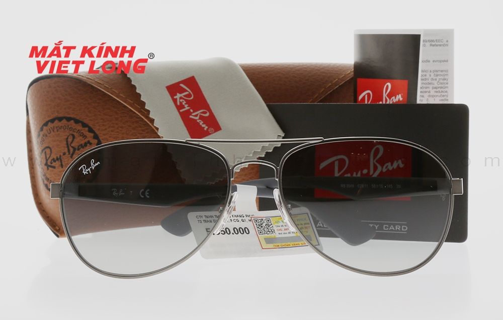  KÍNH MÁT RAYBAN RB3549-029/11 58-16 