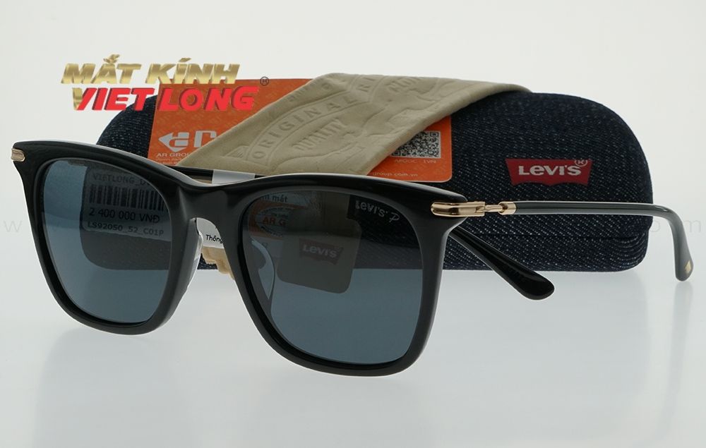  KÍNH MÁT LEVIS LS92050-C01P BLK 52-20 