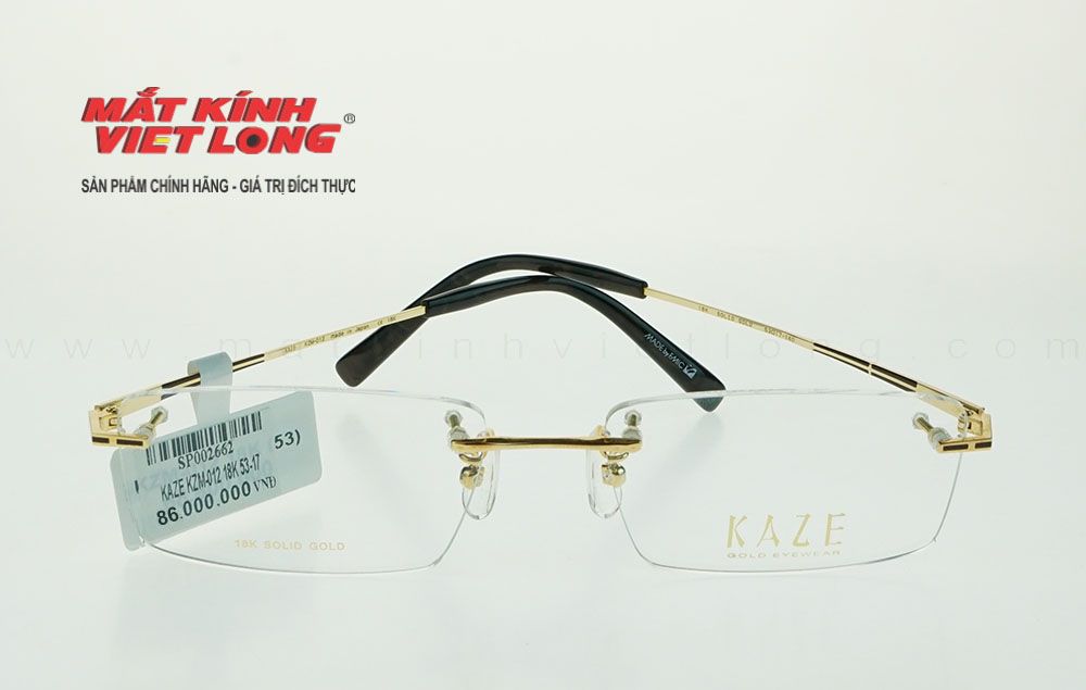  GỌNG KÍNH KAZE KZM-012 18K 53-17 