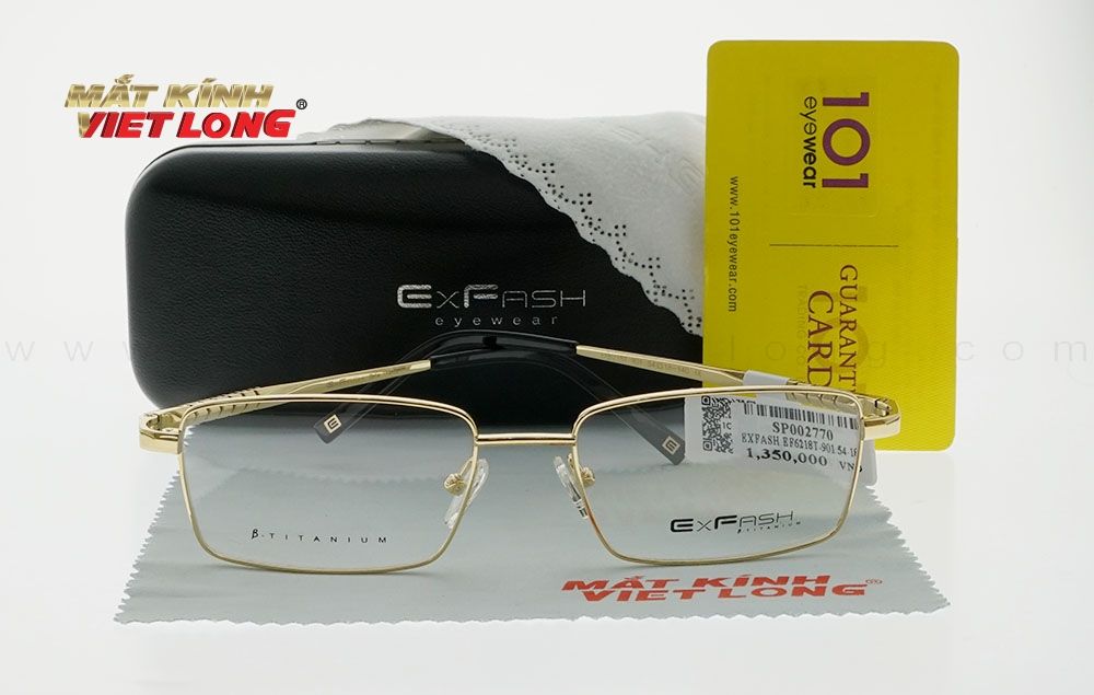  GỌNG KÍNH EXFASH EF6218T-901 54-18 