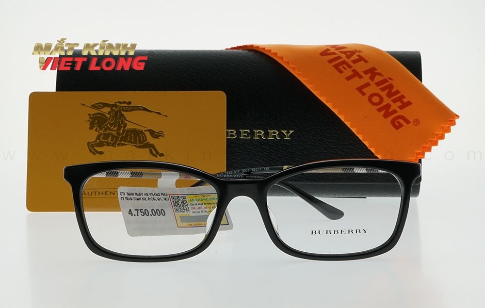  GỌNG KÍNH BURBERRY B2243QF-3001 53-17 