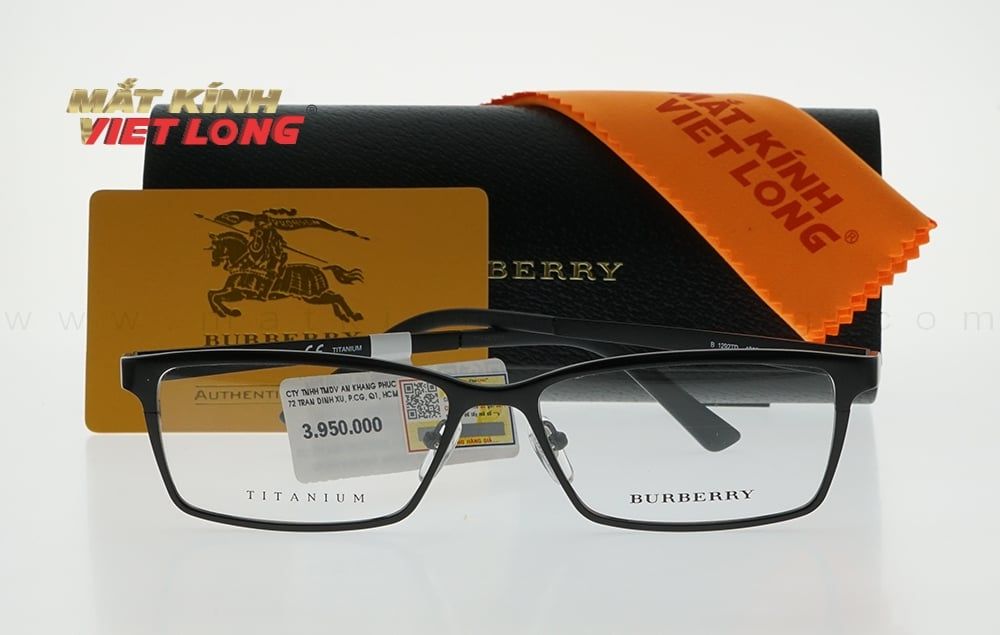  GỌNG KÍNH BURBERRY B1292TD-1007 56-15 