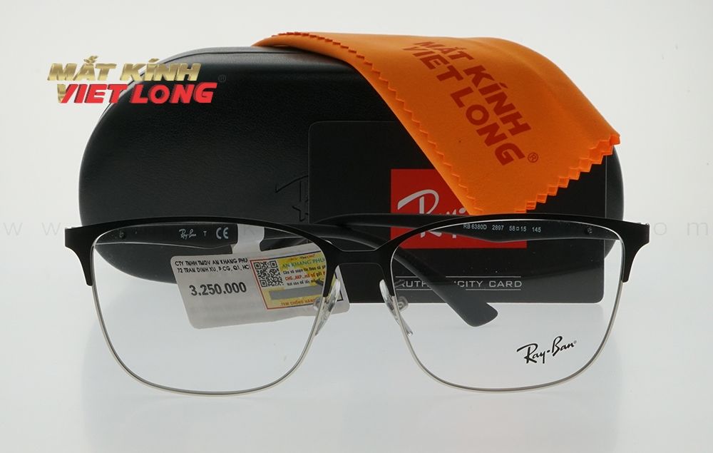  GỌNG KÍNH RAYBAN RB6380D-2897 58-15 