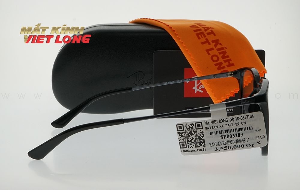  GỌNG KÍNH RAYBAN RB7103D-2000 55-17 