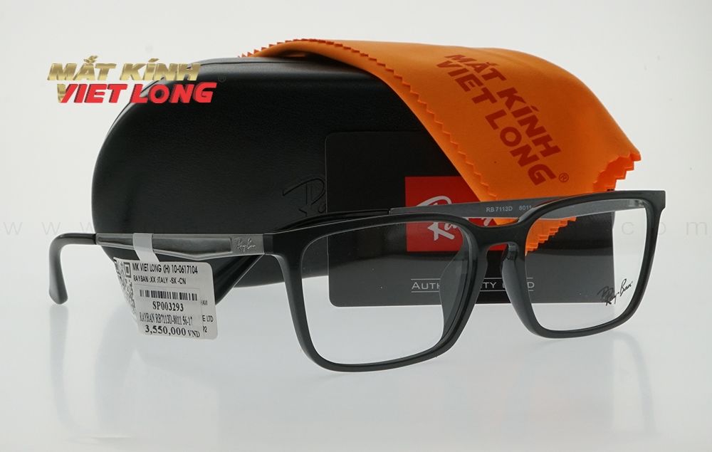  GỌNG KÍNH RAYBAN RB7113D-8011 56-17 