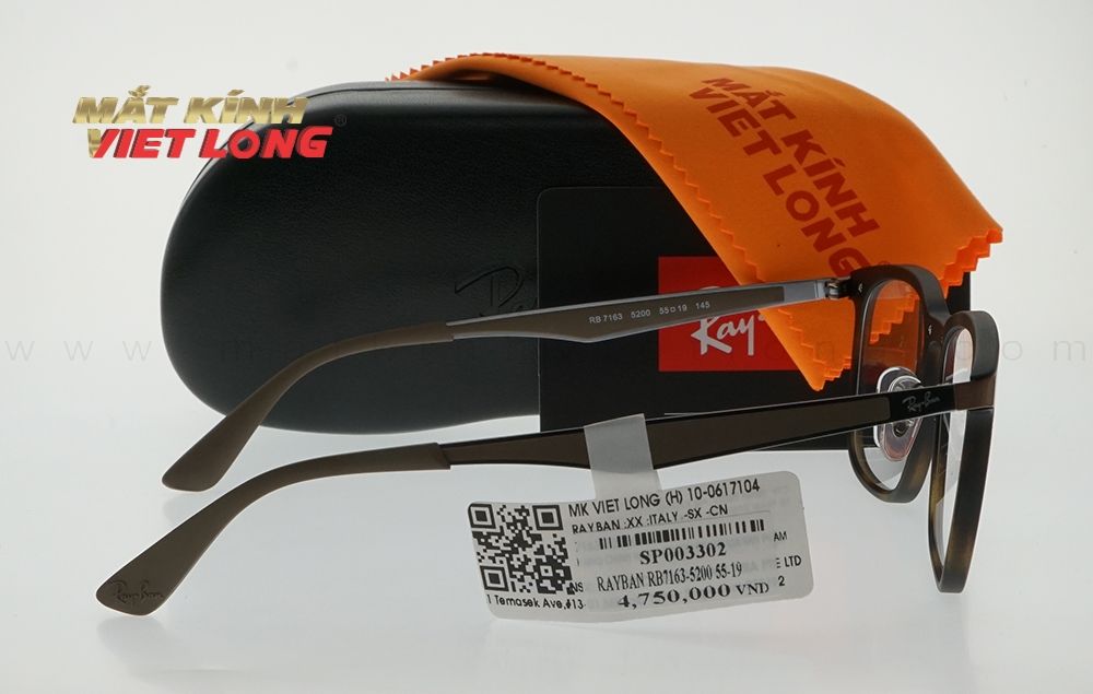  GỌNG KÍNH RAYBAN RB7163-5200 55-19 