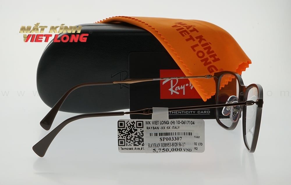  GỌNG KÍNH RAYBAN RB8953-8028 56-17 