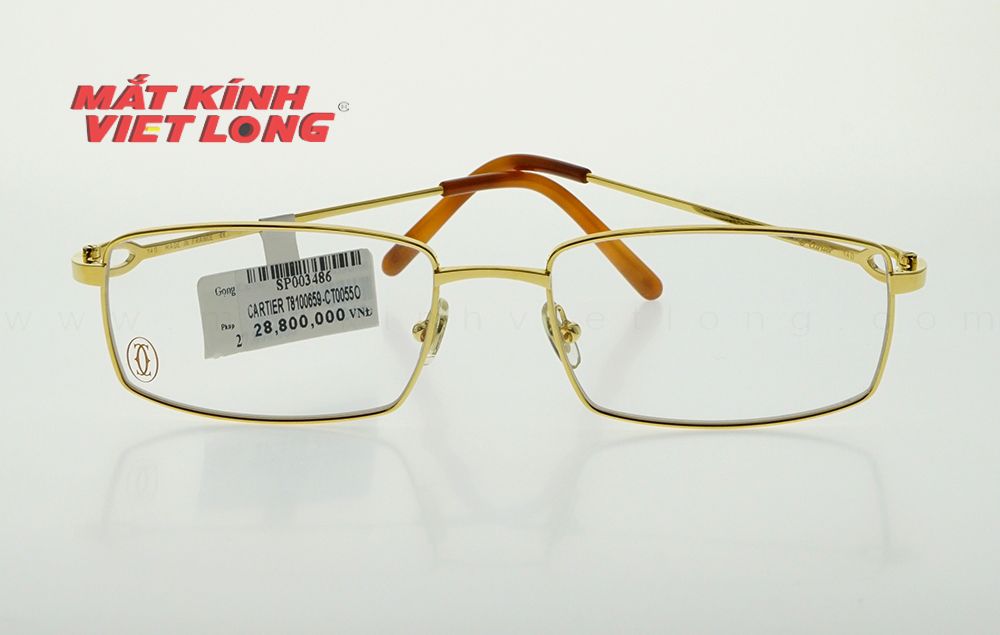  GỌNG KÍNH CARTIER T8100659-CT0055O-005 