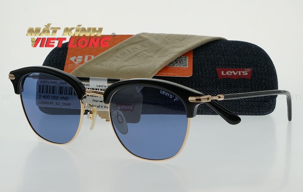  KÍNH MÁT LEVIS LS98039-C04P BLK 52-20 