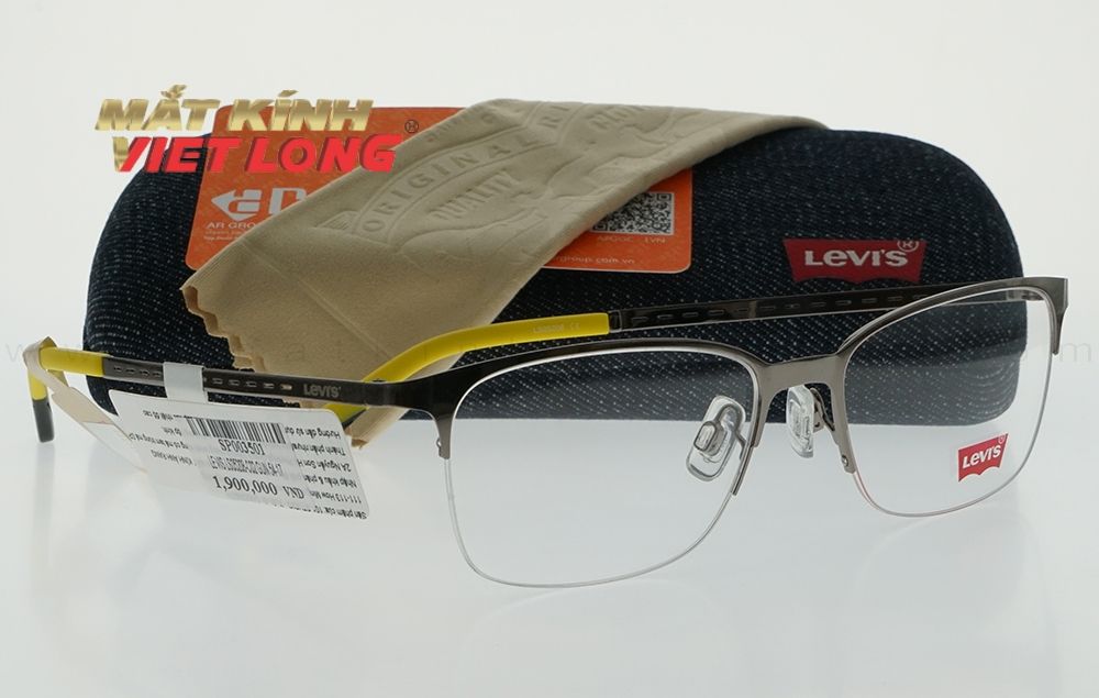  GỌNG KÍNH LEVIS LS05208-C02 GUN 54-17 