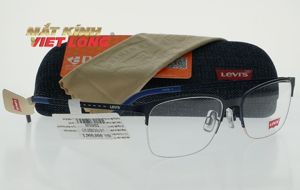  GỌNG KÍNH LEVIS LS05208-C04 BLU 54-17 