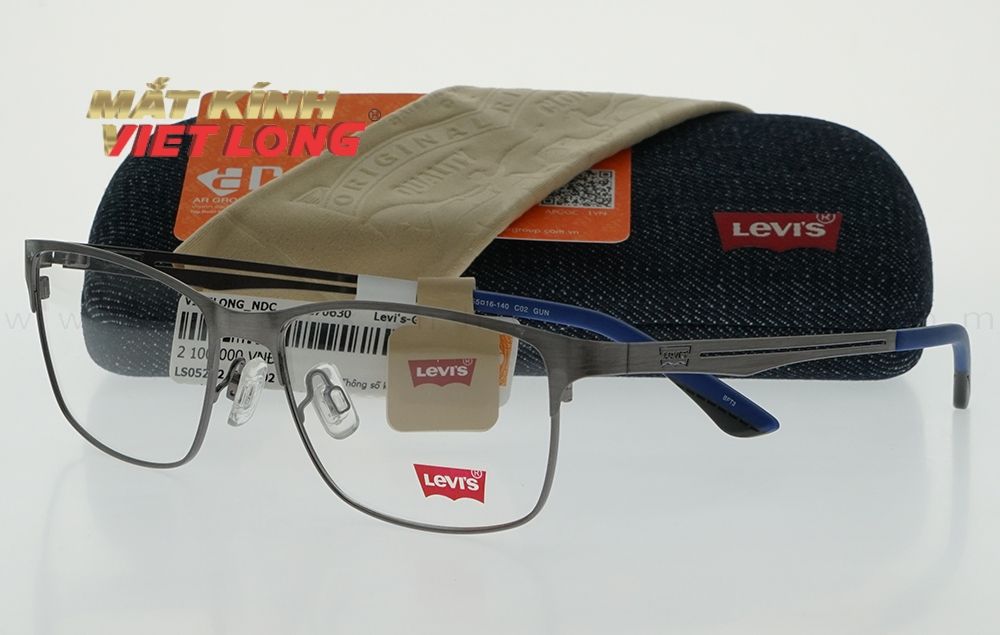  GỌNG KÍNH LEVIS LS05212-C02 GUN 55-16 