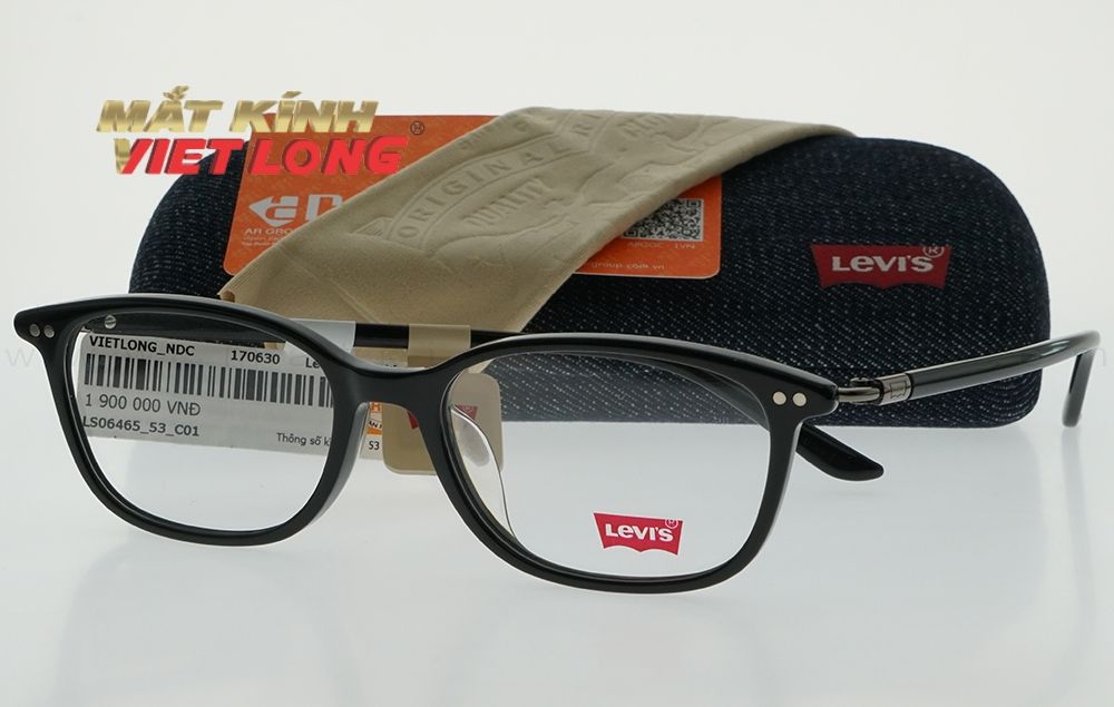  GỌNG KÍNH LEVIS LS06465-C01 BLK 53-17 