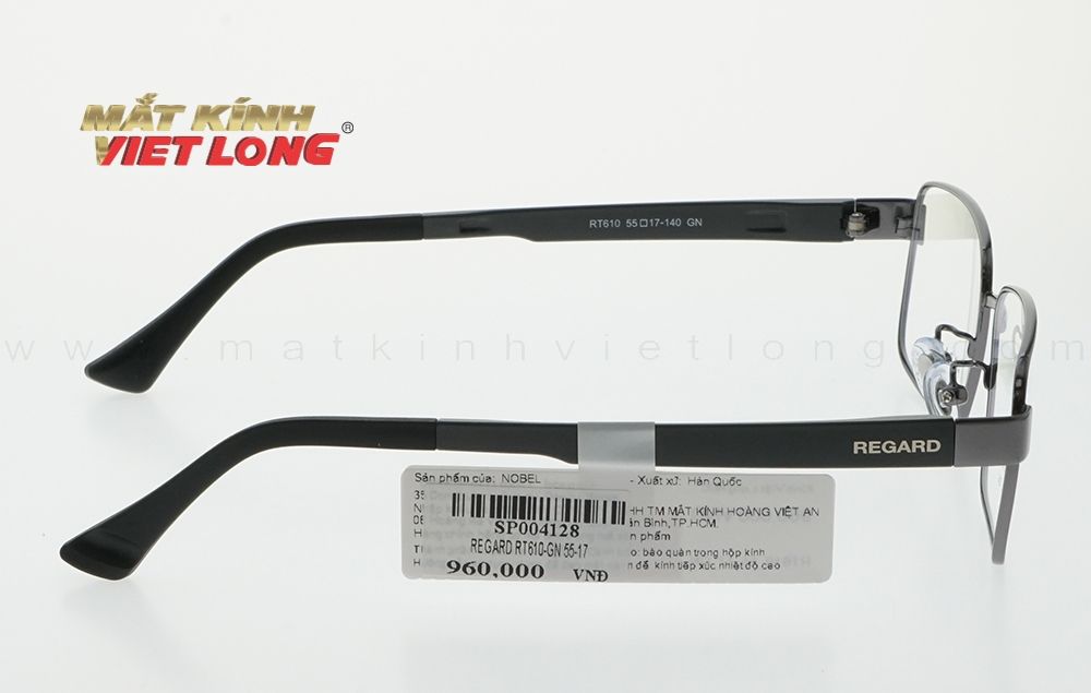  GỌNG KÍNH REGARD RT610-GN 55-17 