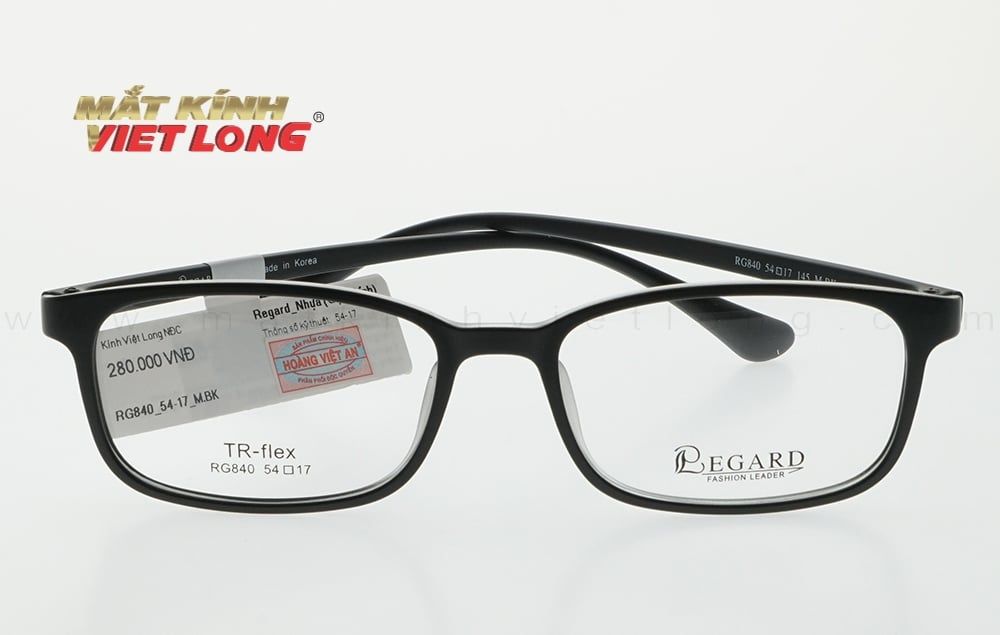  GỌNG KÍNH REGARD RG840-MBK 54-17 