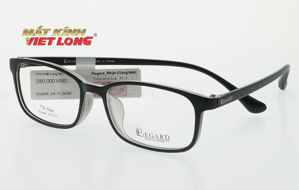  GỌNG KÍNH REGARD RG840-MBK 54-17 