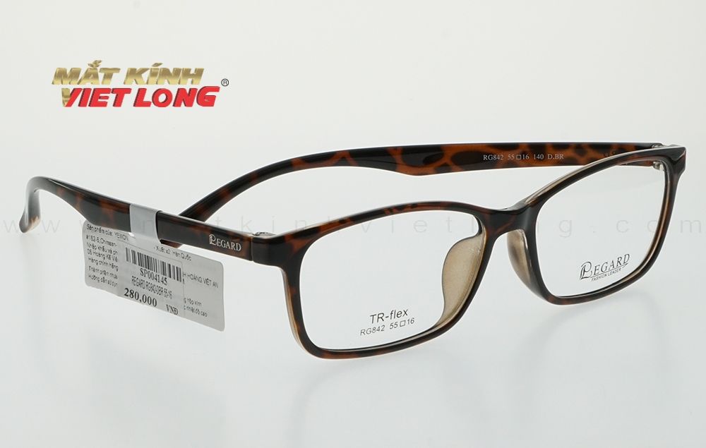  GỌNG KÍNH REGARD RG842-DBR 55-16 