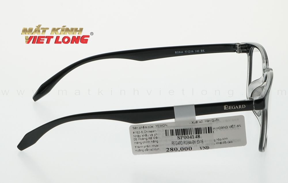  GỌNG KÍNH REGARD RG844-BK 53-16 