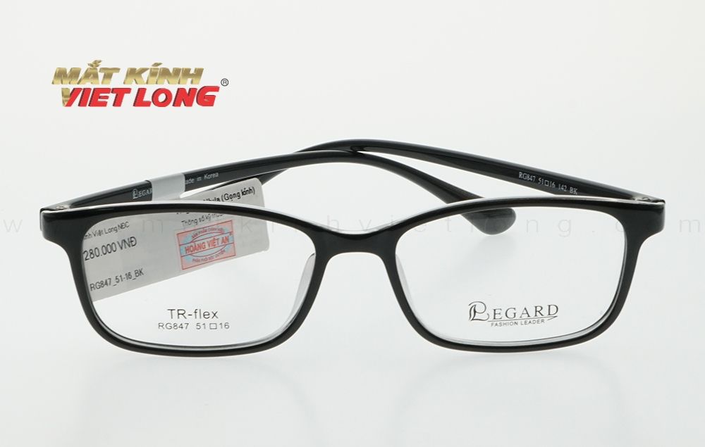  GỌNG KÍNH REGARD RG847-BK 51-16 