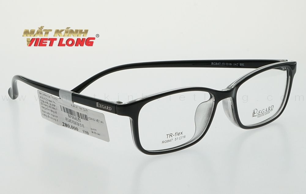  GỌNG KÍNH REGARD RG847-BK 51-16 