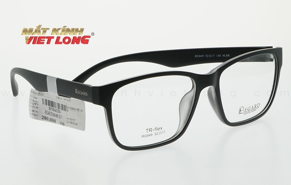  GỌNG KÍNH REGARD RG849-MBK 52-17 