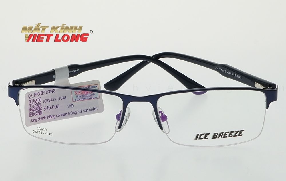  GỌNG KÍNH ICE BREEZE I3417-104S 56-17 