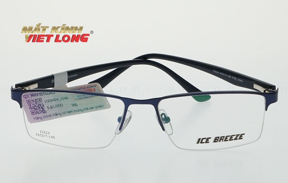  GỌNG KÍNH ICE BREEZE I3424-104S 56-17 