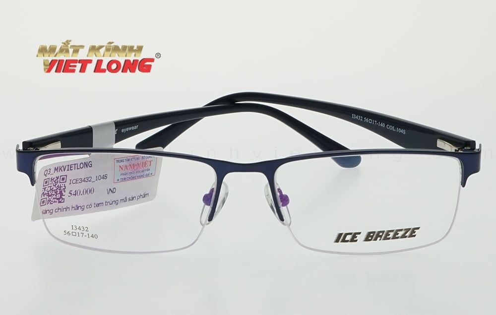  GỌNG KÍNH ICE BREEZE I3432-104S 56-17 