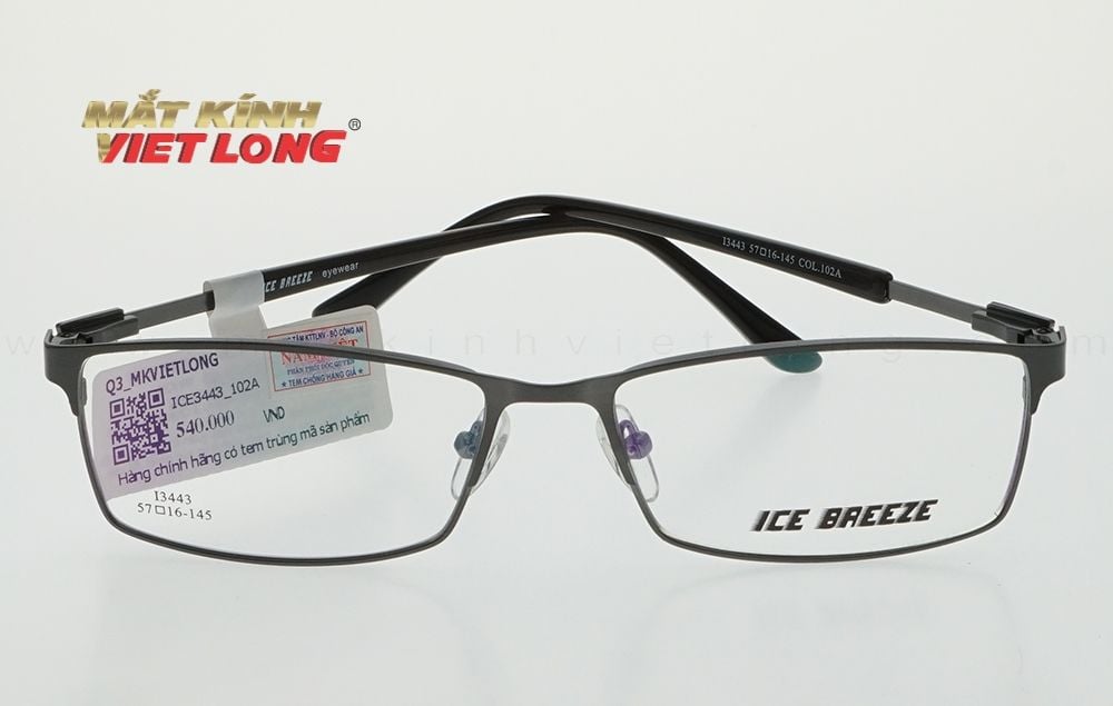  GỌNG KÍNH ICE BREEZE I3443-102A 57-16 