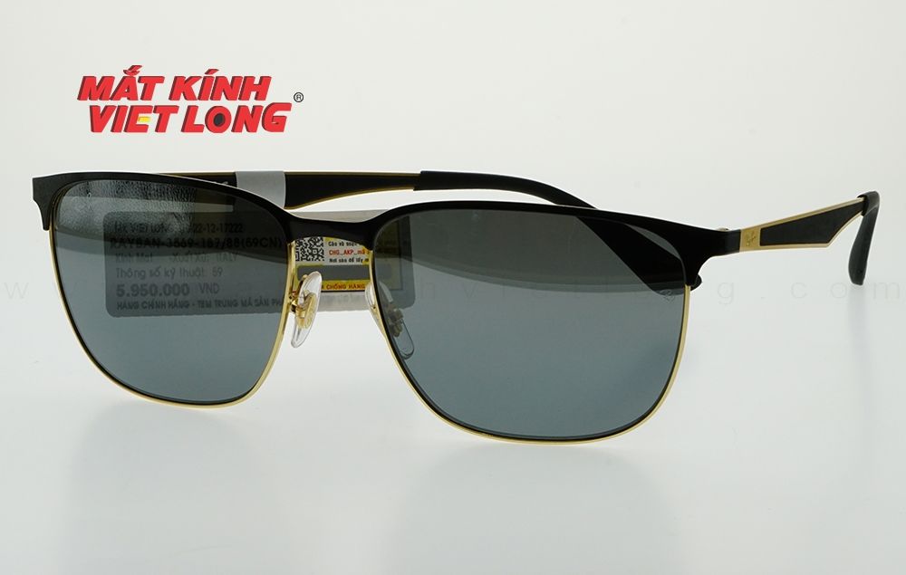  KÍNH MÁT RAYBAN RB3569-187/88 59-17 